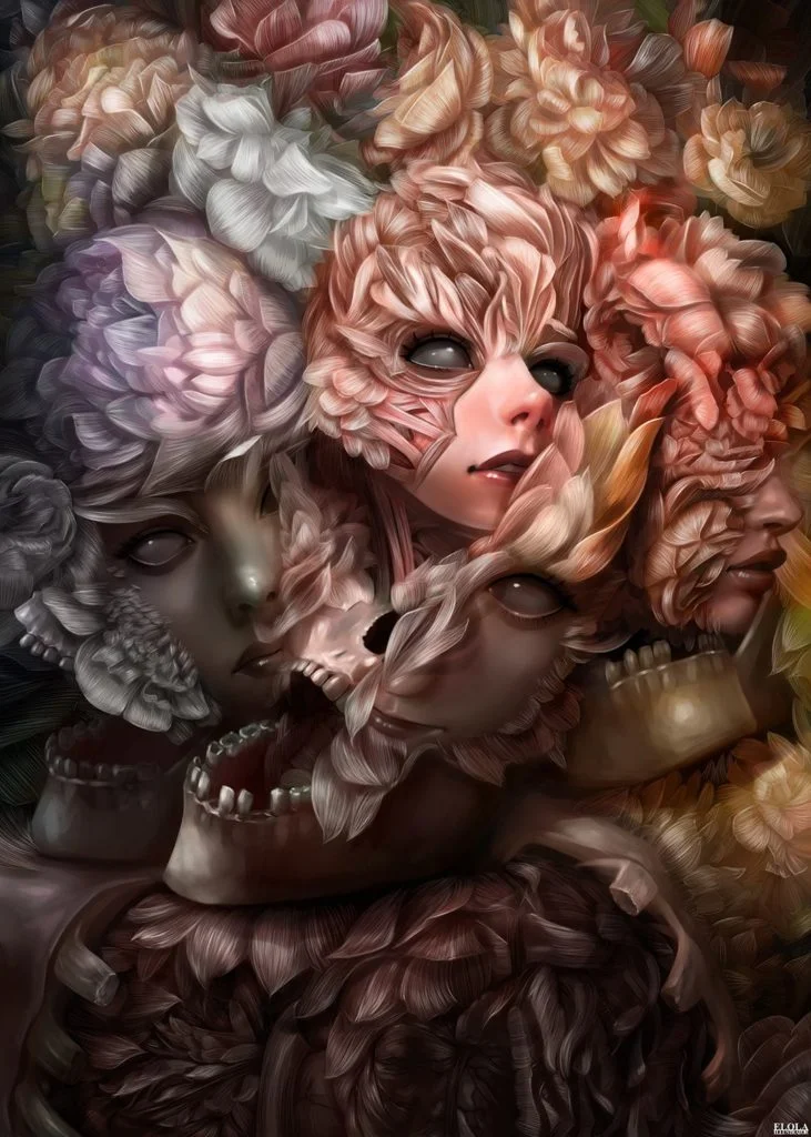 Les sépulcrales illustrations par Elola