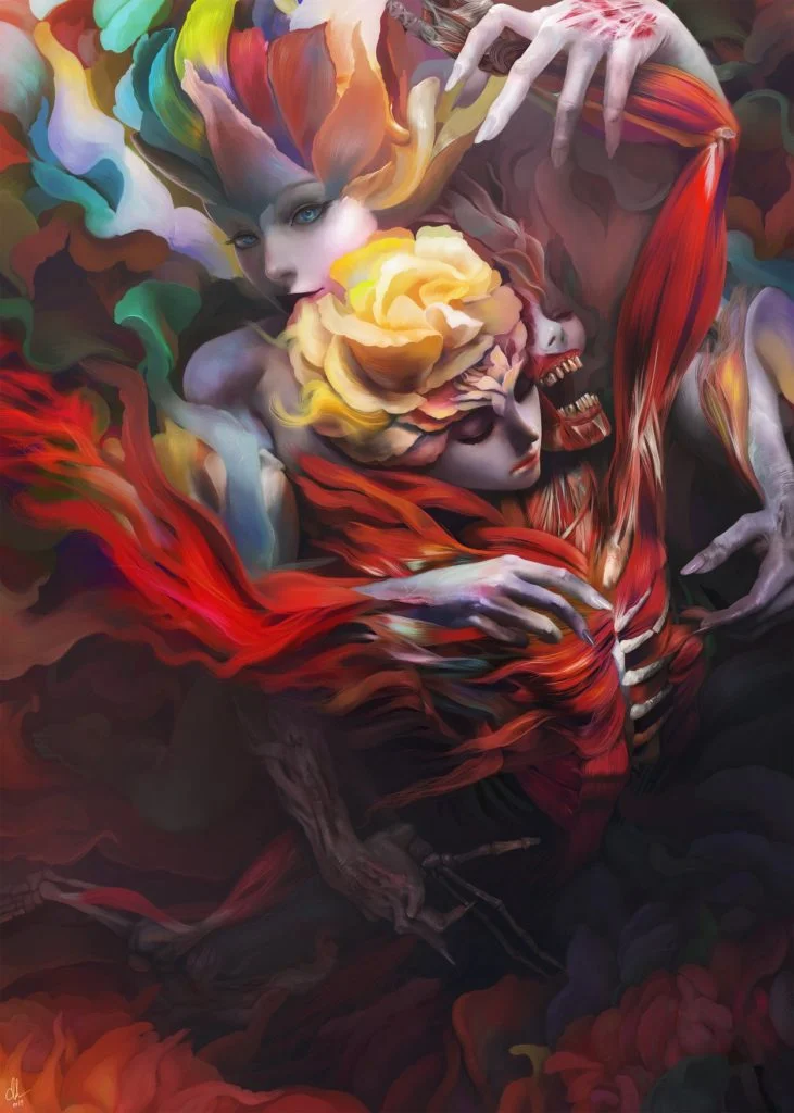 Les sépulcrales illustrations par Elola