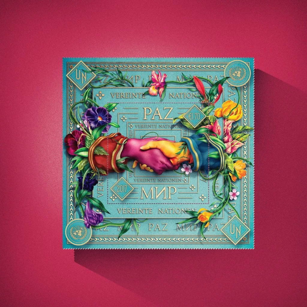 Les timbres de paix par Stranger & Strangers