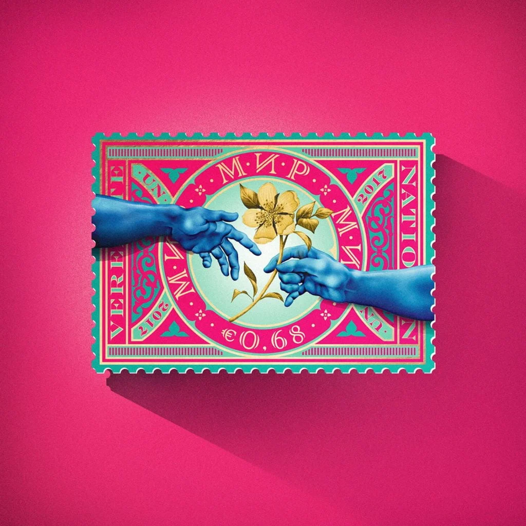Les timbres de paix par Stranger & Strangers