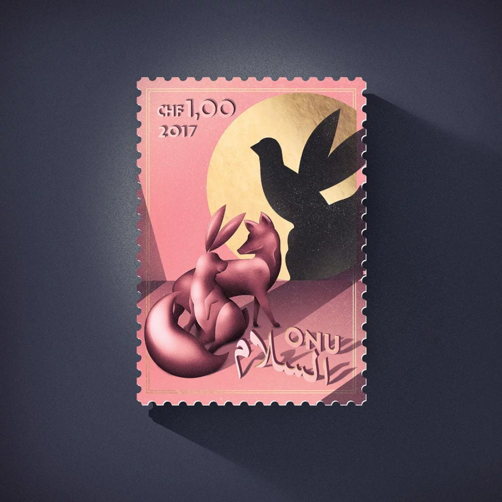 Les timbres de paix par Stranger & Strangers