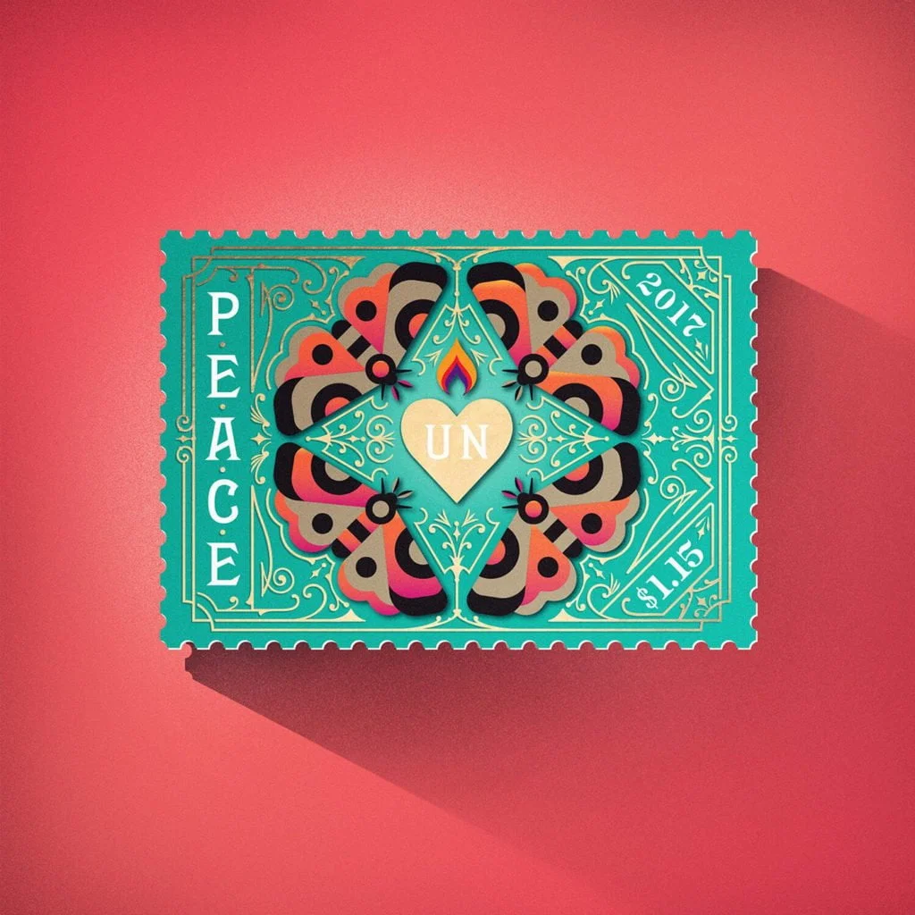 Les timbres de paix par Stranger & Strangers