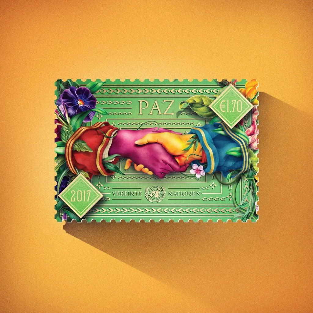 Les timbres de paix par Stranger & Strangers