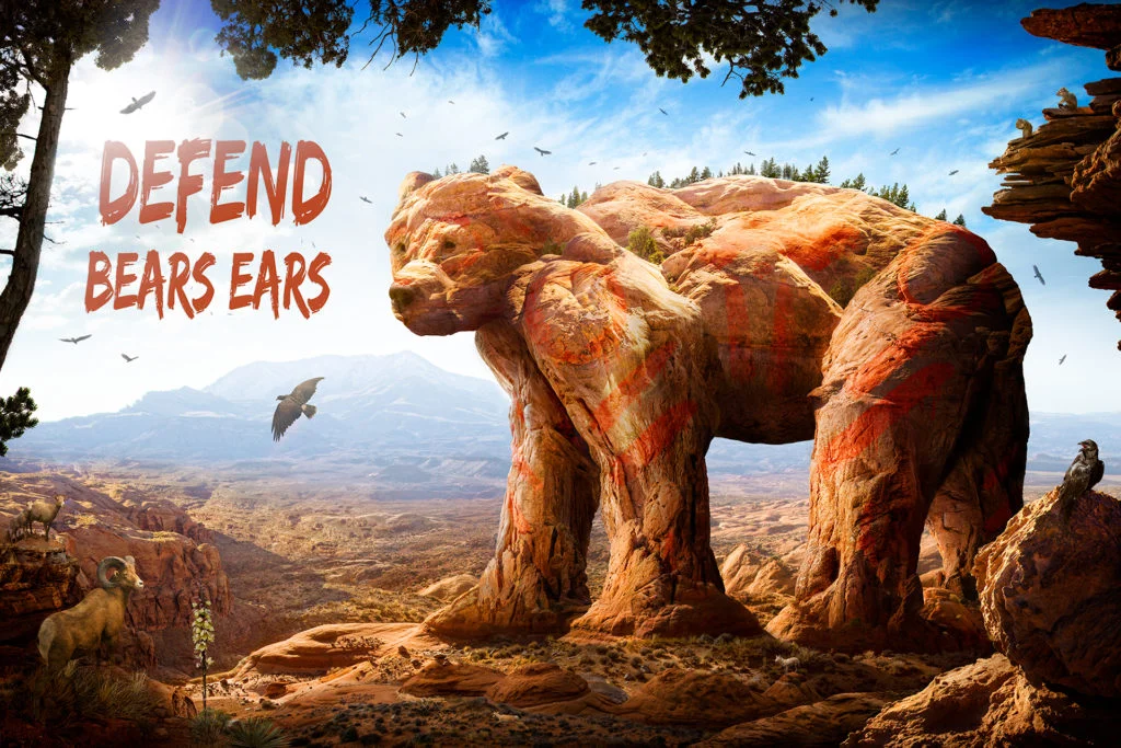 «Spirit Bear», une nouvelle pièce créée en l'honneur de Bears Ears National Monument, et pour protester contre les efforts actuels des administrations pour réduire considérablement les terres amérindiennes et publiques de l'Utah. Cette terre est considérée comme sacrée par de nombreuses tribus du sud-ouest, notamment les Ute, Zuni, Hopi, Diné et Navajo, qui combattent cette attaque sans précédent contre leur souveraineté. Le produit d'une prochaine édition imprimée ira directement à Utah Diné Bikéyah en soutien à la Coalition inter-tribale des cinq tribus. Nick Pedersen