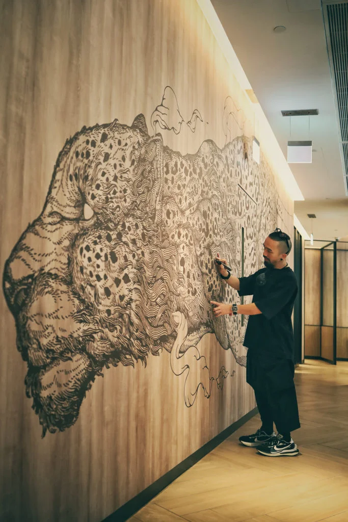 Les illustrations monumentales par Kristopher Ho