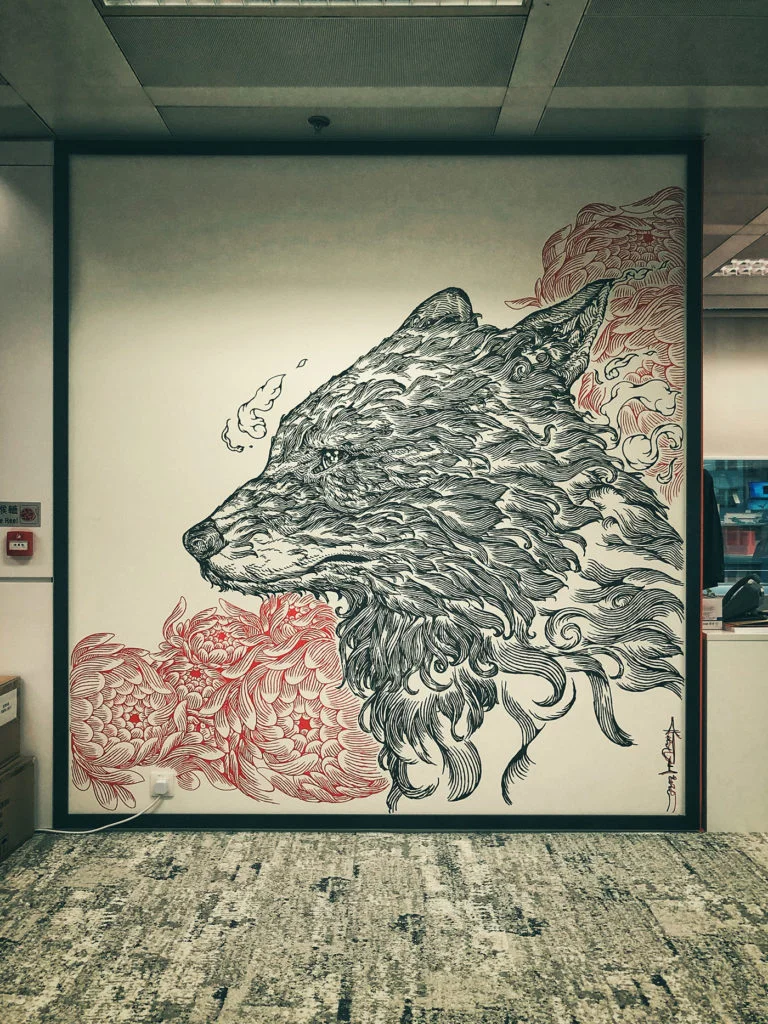Les illustrations monumentales par Kristopher Ho