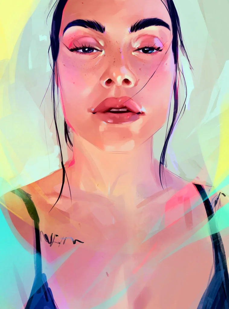 Les portraits dynamiques par Guilherme Asthma