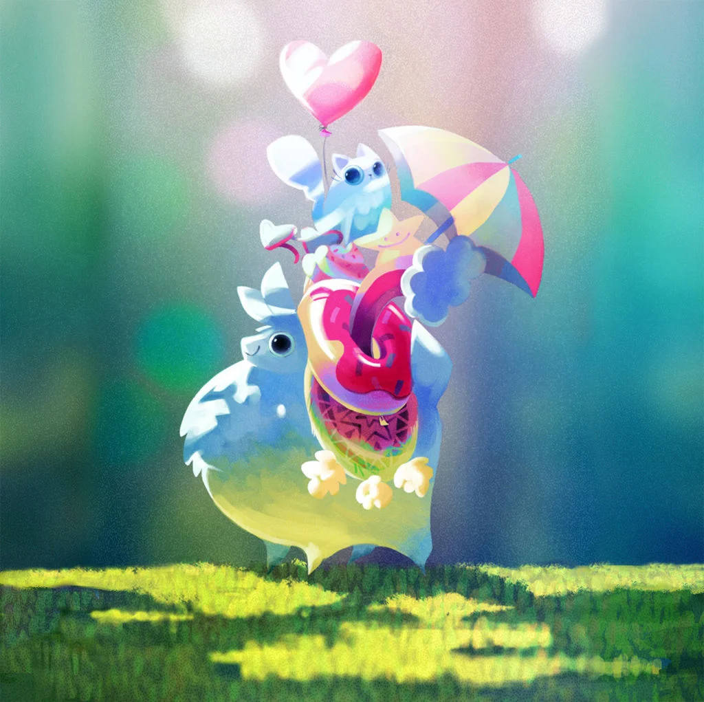 Les reposantes illustrations par Joanna Grodecka