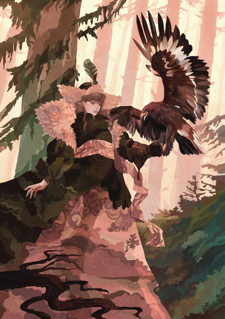 Les reposantes illustrations par Joanna Grodecka