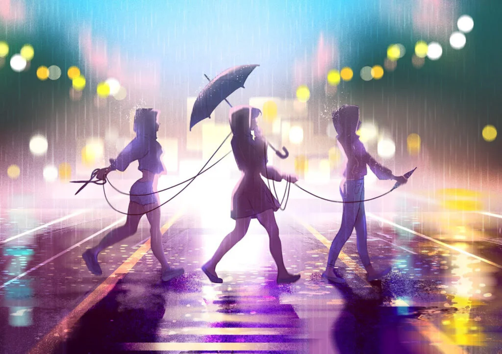 Les reposantes illustrations par Joanna Grodecka