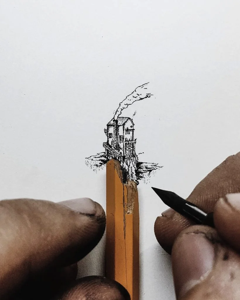 Les illustrations miniatures par Christian Watson