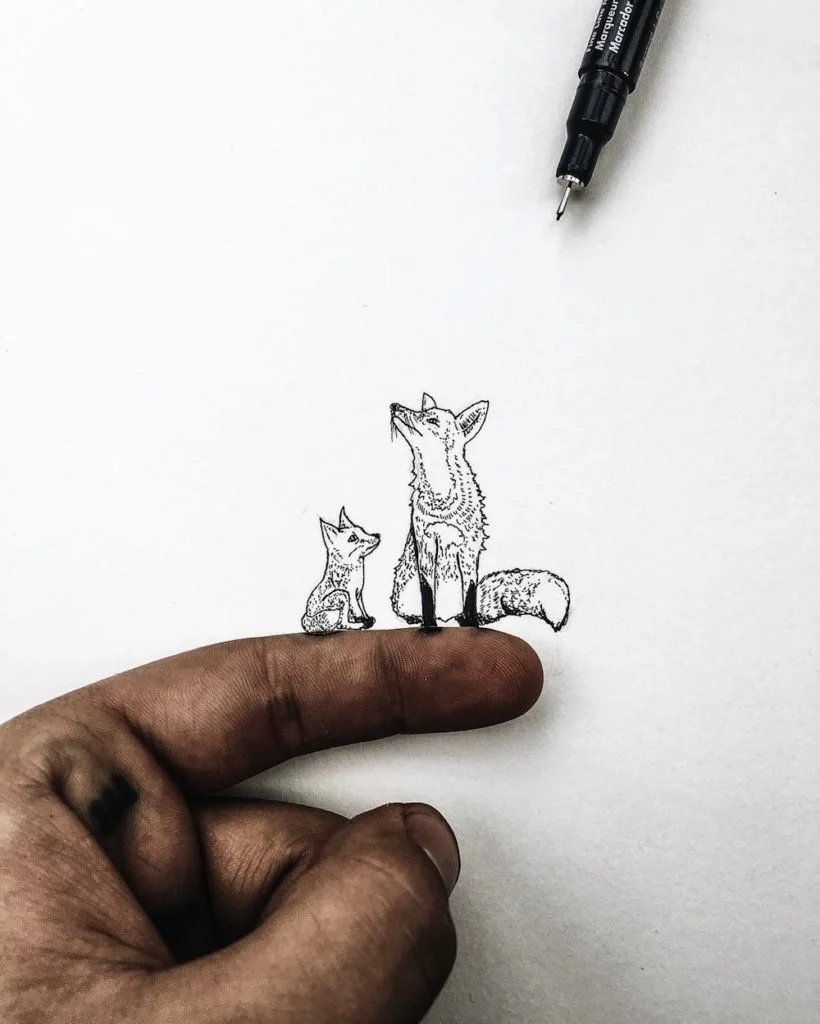 Les illustrations miniatures par Christian Watson