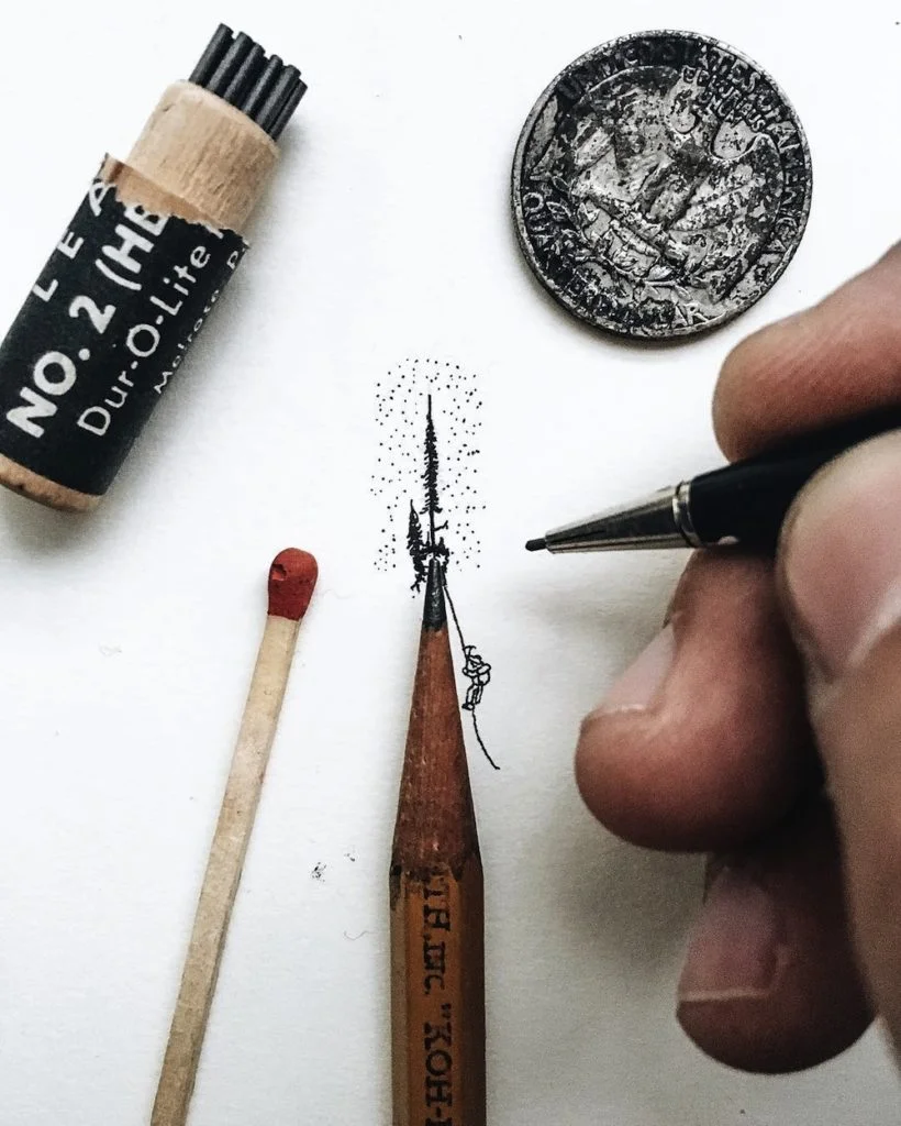 Les illustrations miniatures par Christian Watson