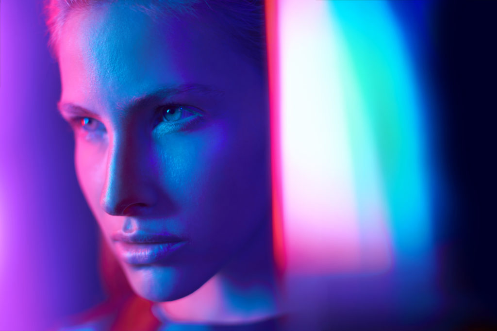 Les portraits lumineux par Mathew Guido