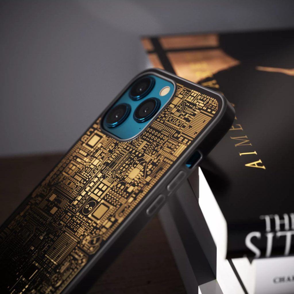 CBART Gold-plated Circuit Board iPhone Case