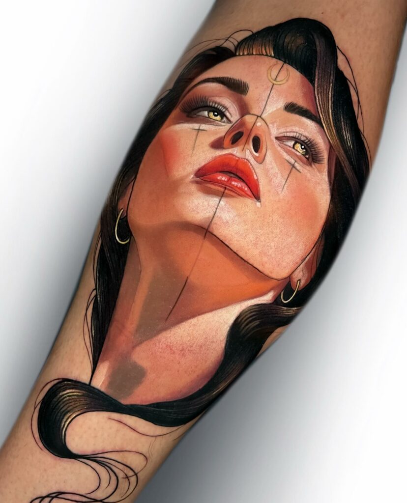 Gerardo Valerio et ses tatouages de portraits de femmes
