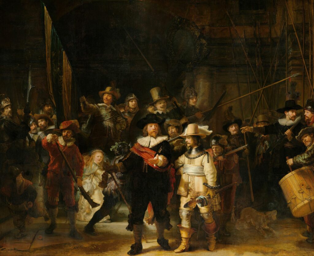 La Ronde de nuit - Rembrandt (1642) Cao Shu