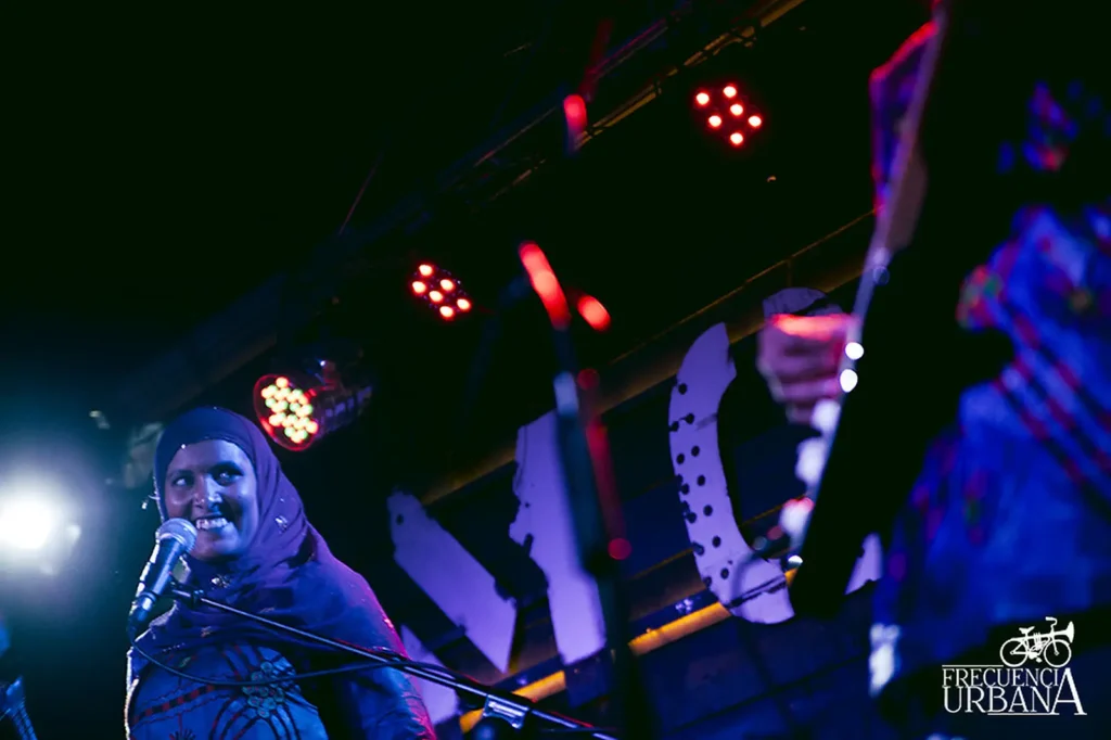 Les Filles de Illighadad en concert au Moby Dick en novembre 2017