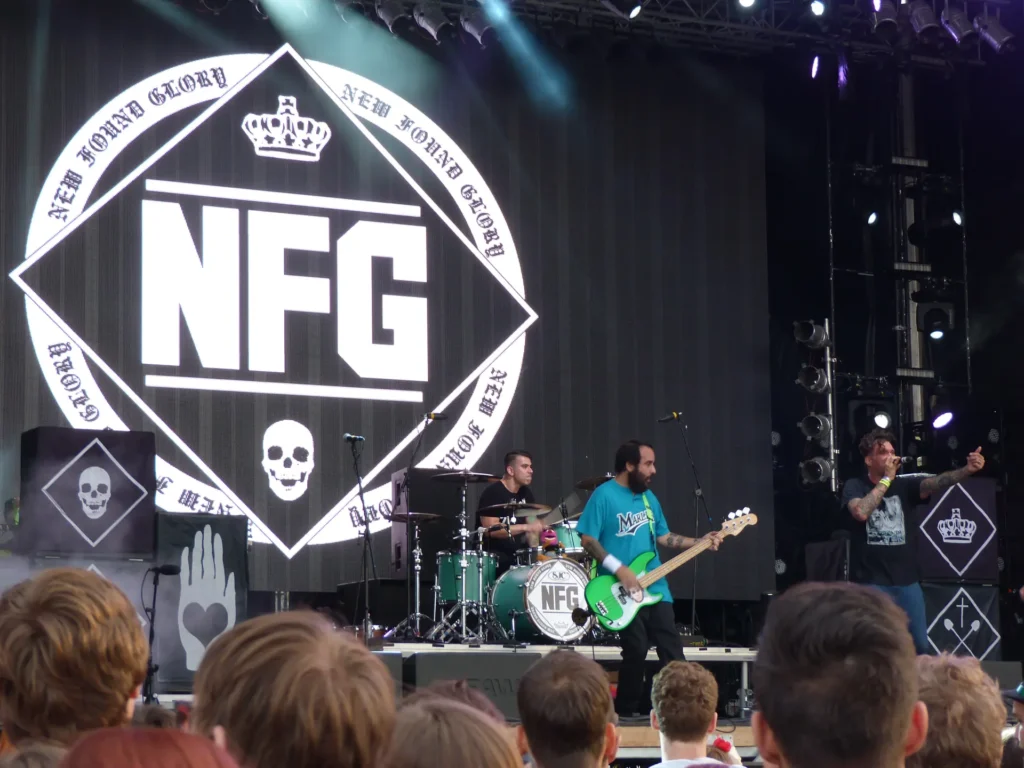 New Found Glory en concert au Strand Festival en 2015