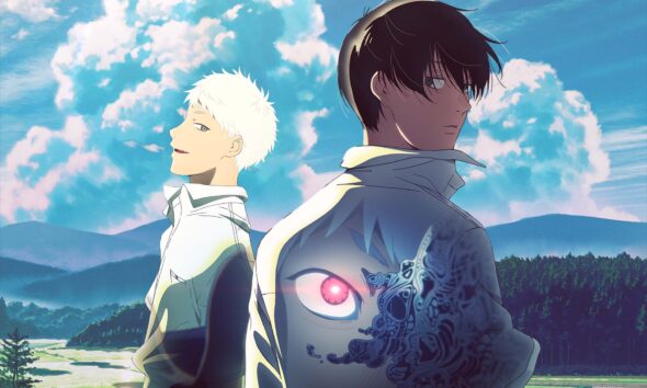 Visuel officiel de l’anime The Summer Hikaru Died avec Yoshiki et Hikaru