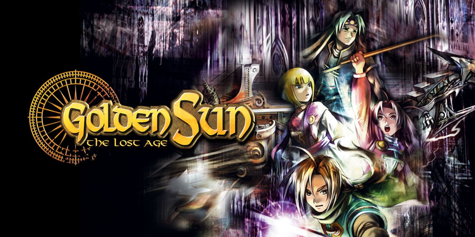 Illustration officielle de Golden Sun The Lost Age sur Game Boy Advance