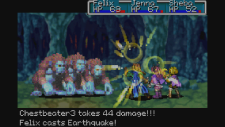 Effet d’invocation pendant un combat de Golden Sun L’Âge perdu