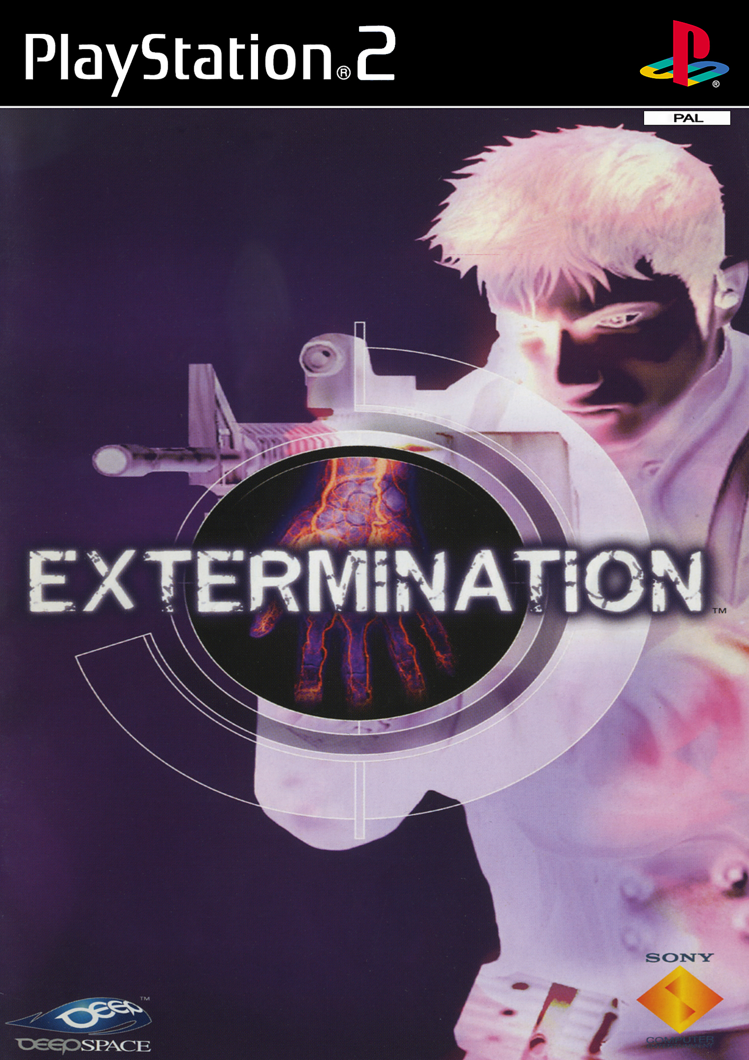 Jaquette européenne du jeu Extermination sur PlayStation 2