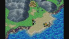 Exploration d’une plage et d’un bateau dans Golden Sun L’Âge perdu